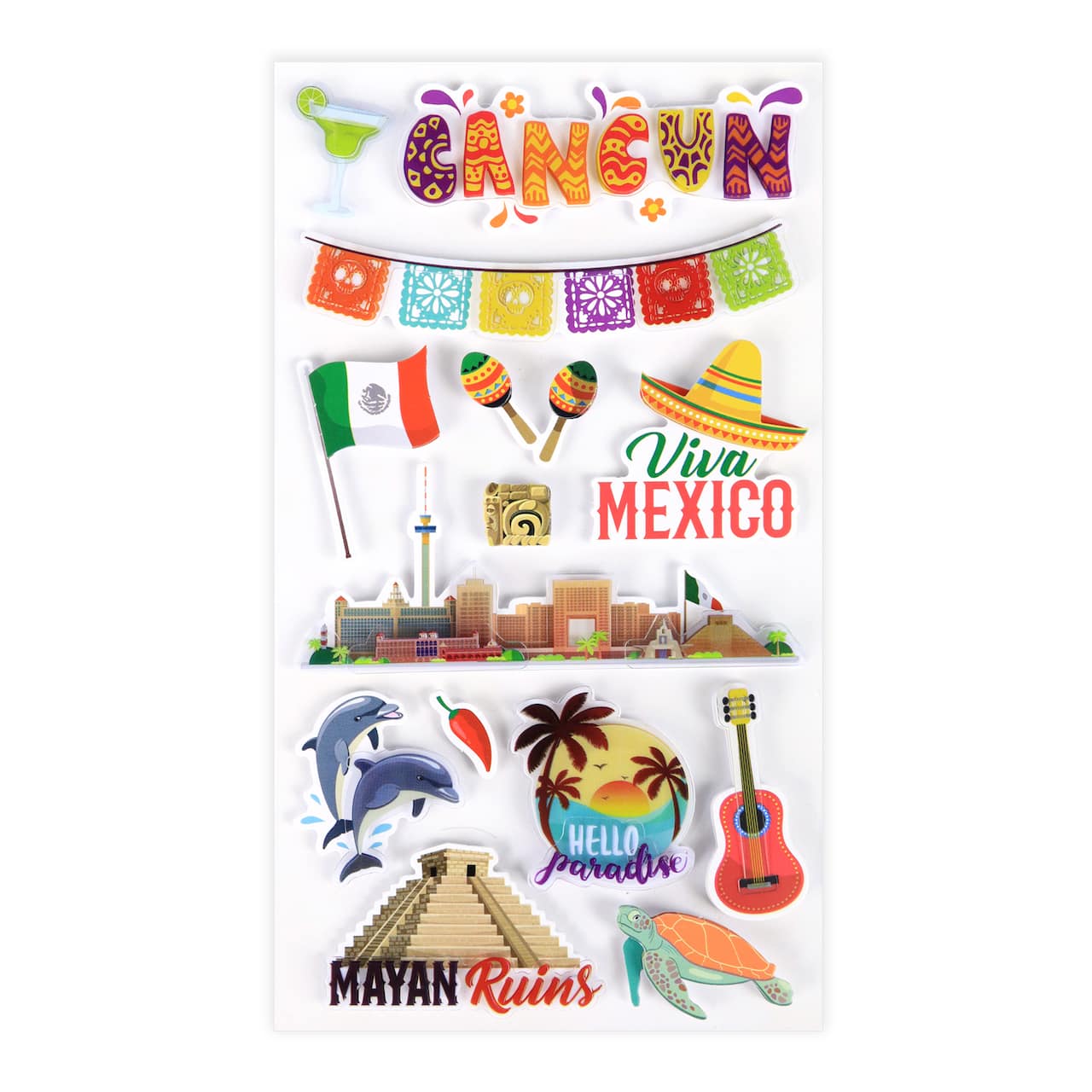 Cancun Dimensional Stickers by Recollections&#x2122;